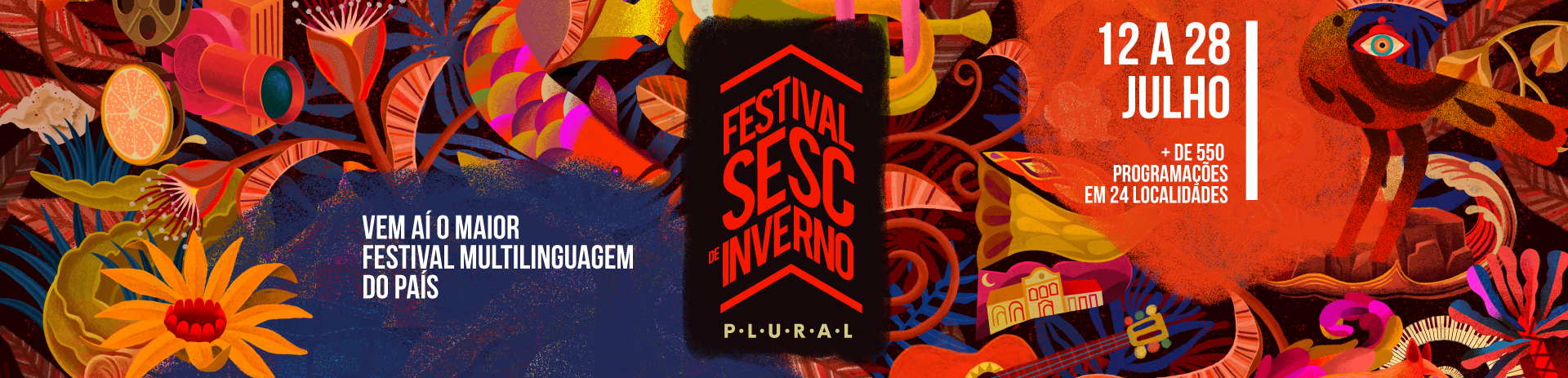 Atrações variadas: Festival Sesc de Inverno divulga programação que vai desde Alceu Valença e Glória Groove a Sidney Magal